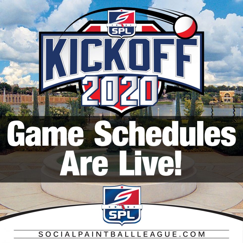 2020 SPL Kickoff Game Schedules SPL Florida & Paintball