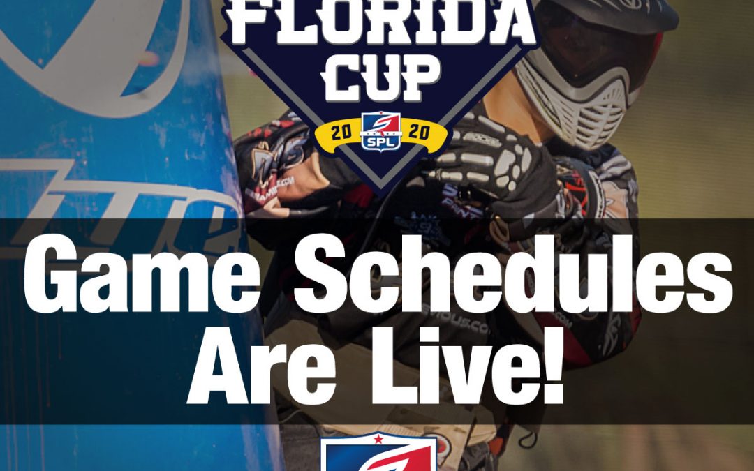 2020 SPL Florida Cup Game Schedules