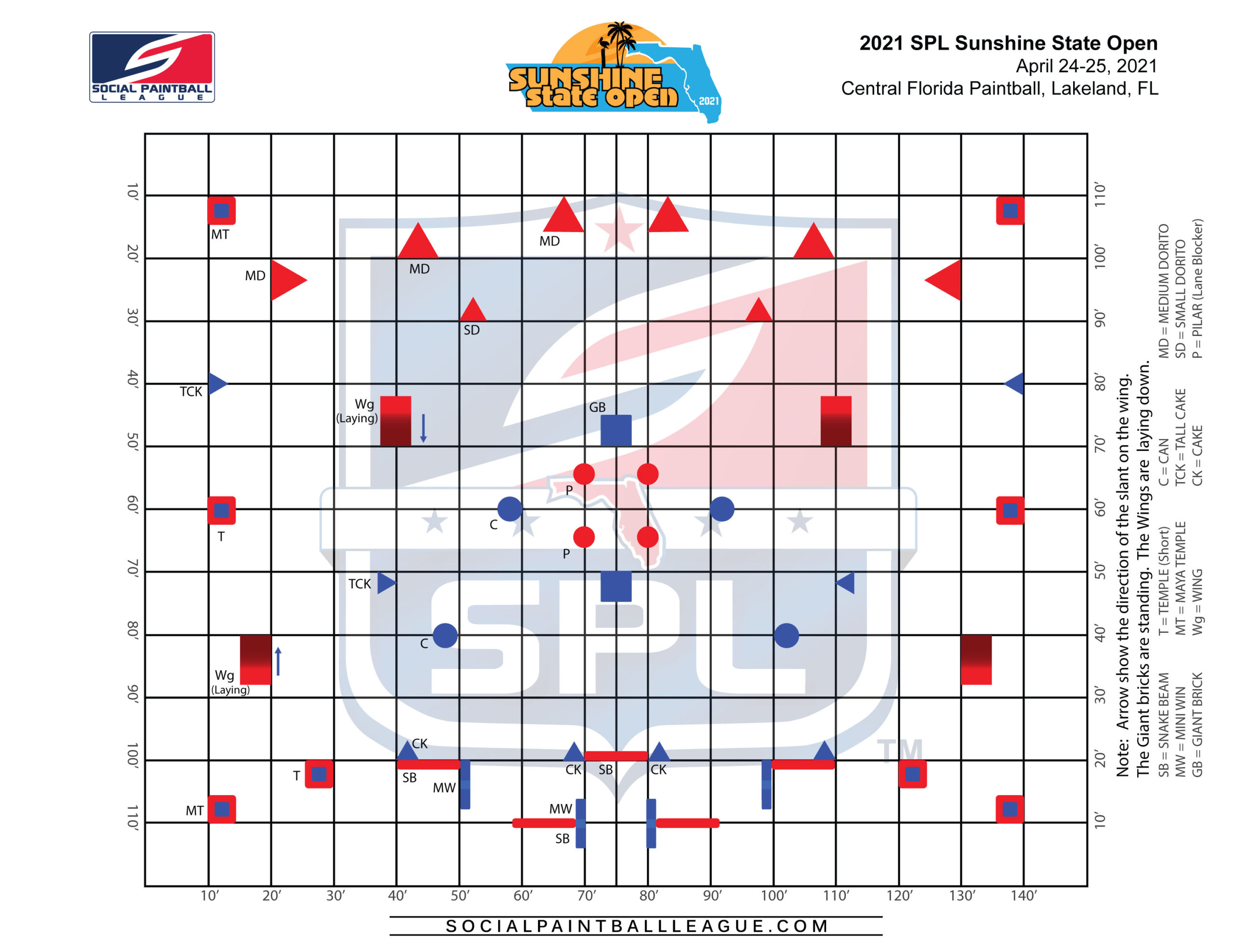 2021 SPL Sunshine State Open Layout – Official