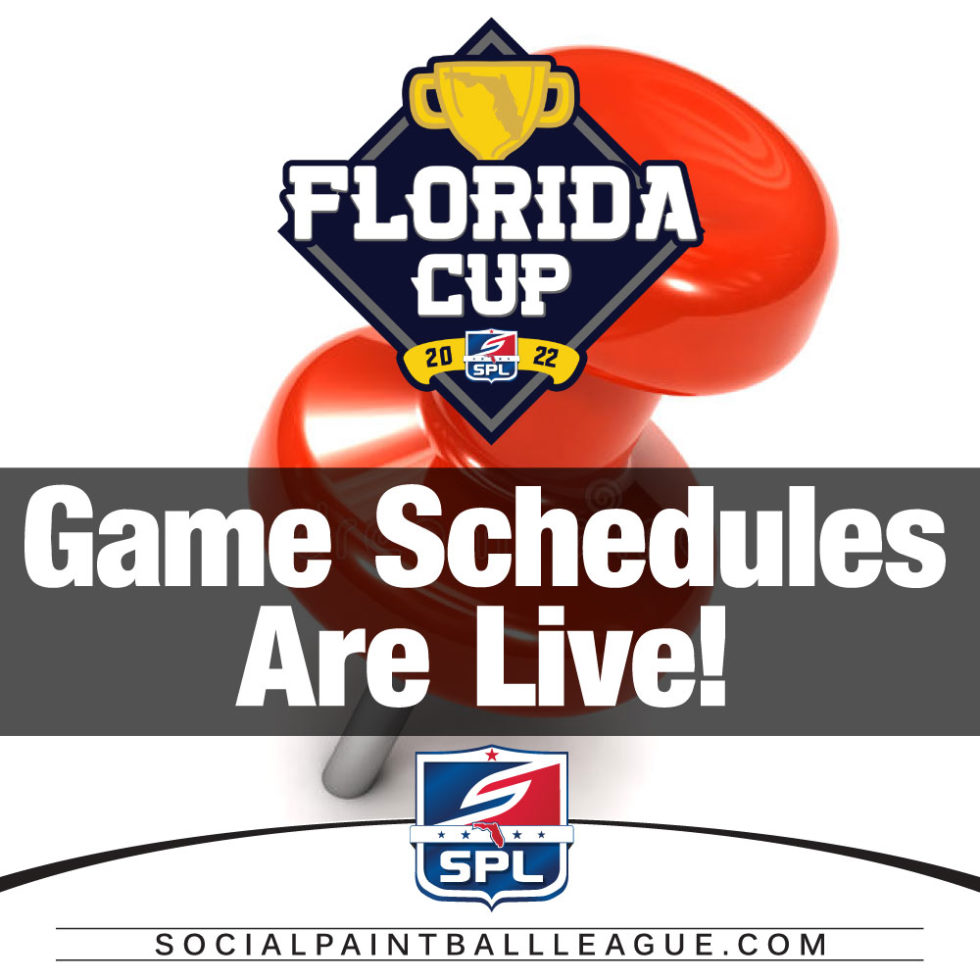 2022 SPL Social Cup Game Schedules SPL Florida & Paintball