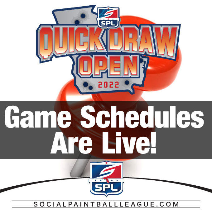 2022 SPL Quick Draw Open Game Schedules
