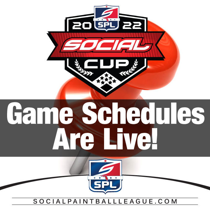 2022 SPL Social Cup Game Schedules