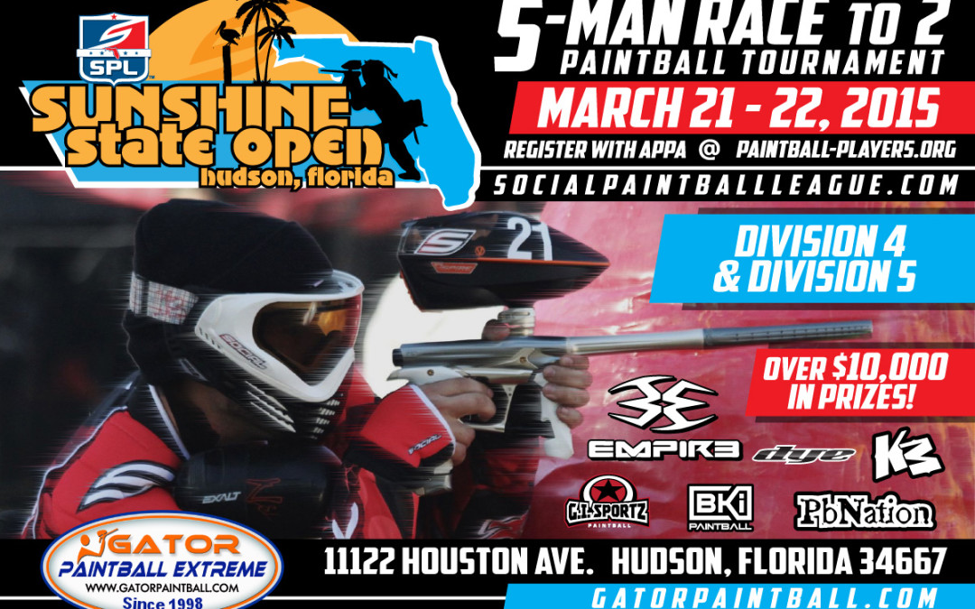Registration is Live for the 2015 SPL Sunshine State Open
