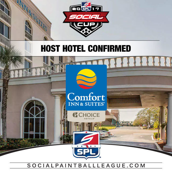 2017 SPL Social Cup Host Hotel – Comfort Inn & Suites Lakeland