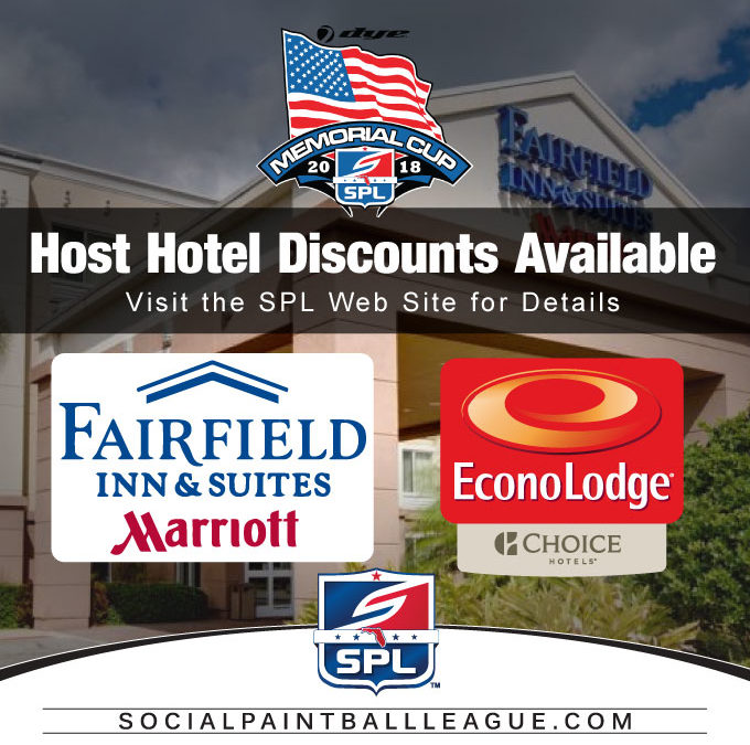 2018 SPL Dye Memorial Cup Host Hotels