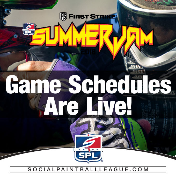 2018 SPL First Strike Summer Jam Game Schedules